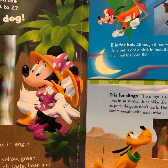 Disney Mickey Mouse Clubhouse Animal ABCs book - Picture 8 of 8